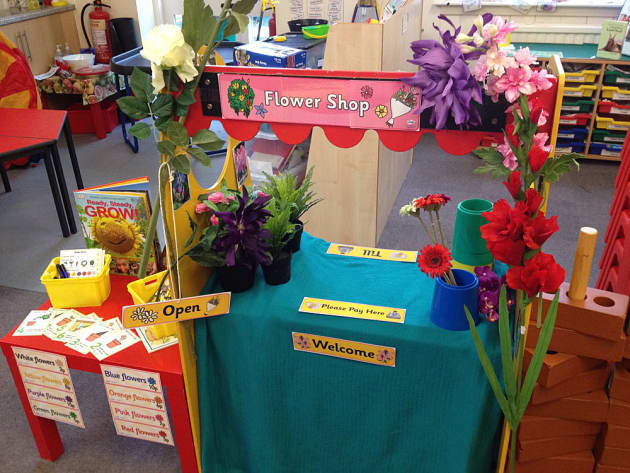 Plants Flower Shop Welcome Open Display Classroom Display