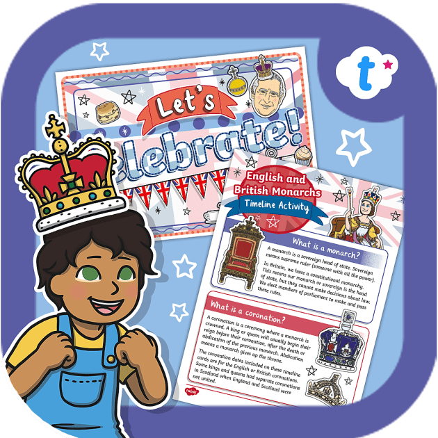 Twinkl Parents Ages 5 - 7 Newsletter - Have a Cool Coronation Weekend