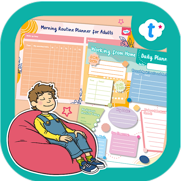 Twinkl Parents Wellbeing Newsletter - Holiday Home Routines...Help!