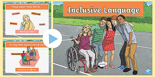 Inclusive Language Examples | Twinkl Inclusion Blog - Twinkl