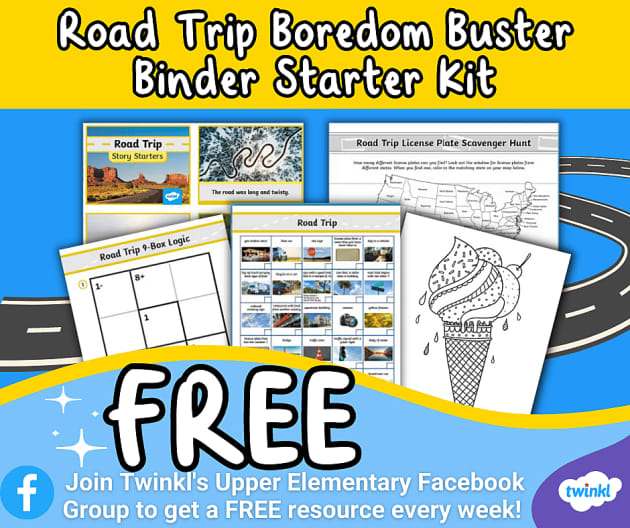 Free Printable License Plate Road Trip Game Boredom Buster!