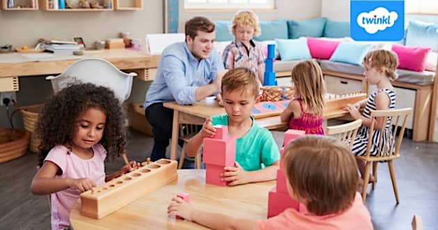 metodo montessori sala de aula