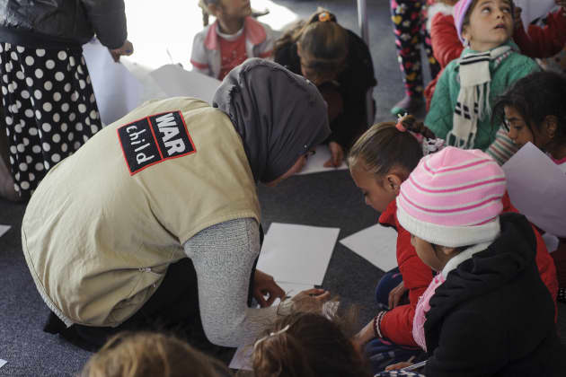 Can you help children in conflict learn to live again?