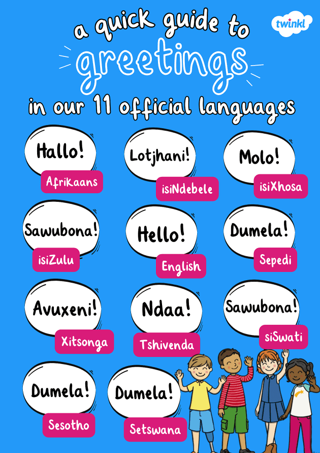 11 Official Languages of South Africa