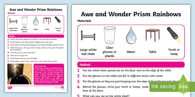 prism experiment questions