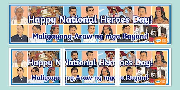 National Heroes Day | Araw ng mga Bayani | Twinkl Ph