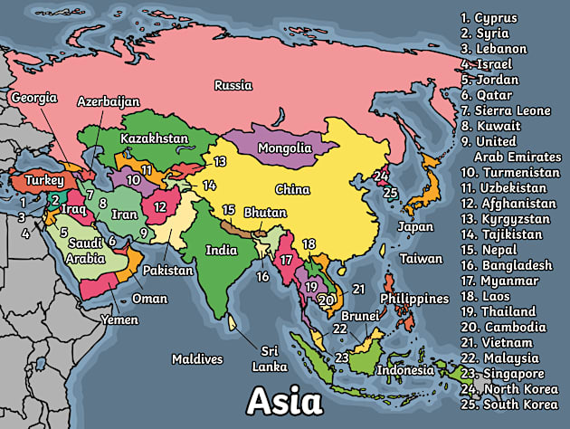 Lebanon Facts For Kids World Geography Guide Twinkl Homework Help Asia Map 1719411408 