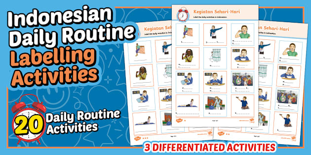 Indonesian Language Resources for Primary School | Fun Classroom Activities