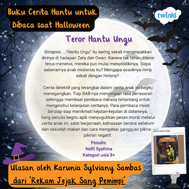 Rekomendasi Buku Cerita Hantu Untuk Dibaca Saat Halloween