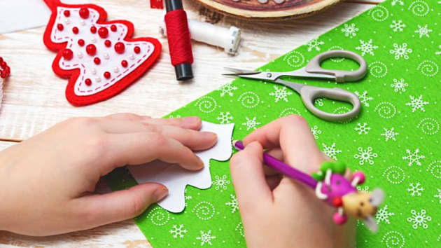 Arbol de Navidad Manualidades, 11 Ideas Para Niños