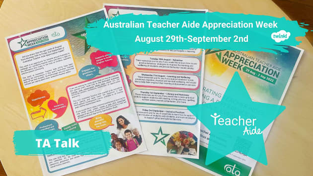 Australian Teacher Aide Appreciation Week - Twinkl