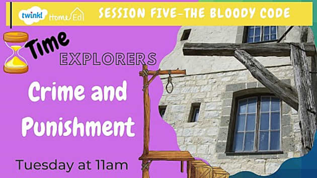 Time Explorers Online Lessons - Crime And Punishment