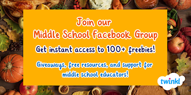 48 Last-Minute Middle School Thanksgiving Activities