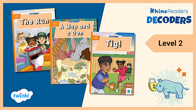 Rhino Readers Decoders: Fully Decodable Books for KS2