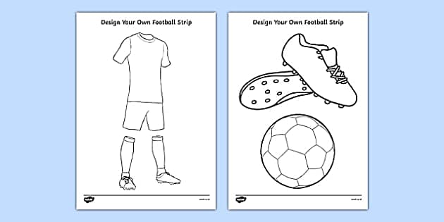 Monday Movers: Football Fun Colouring - Twinkl