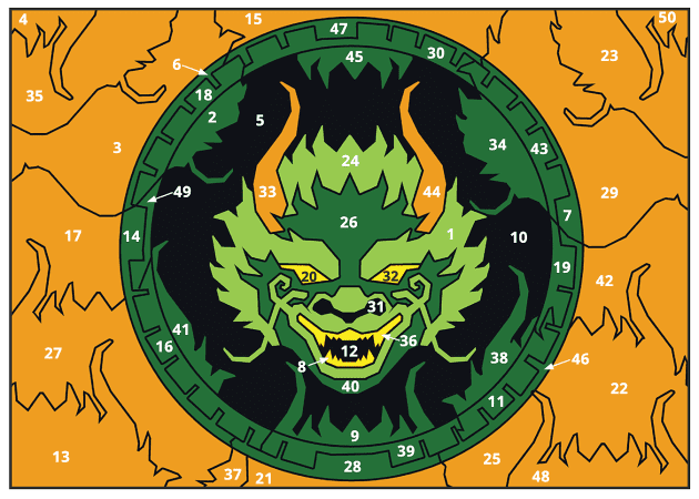 👉 Year of the Dragon Maths Worksheet - BIDMAS Colour by Number