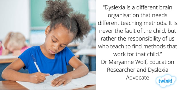 Spotting The First Signs Of Dyslexia And Dyspraxia Twinkl