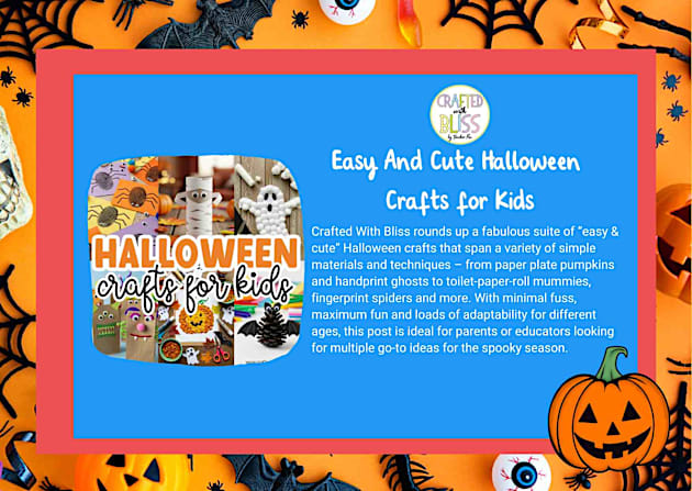 Halloween Crafts for Kids 2025: Creative Ideas for Spooktacular Fun