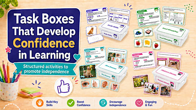 Task Boxes That Develop Confidence in Learning - Twinkl