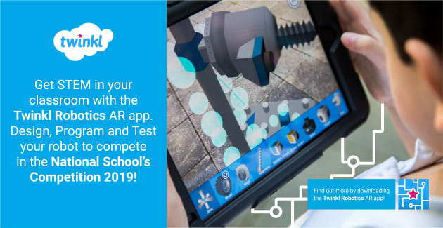 Robotics app banner