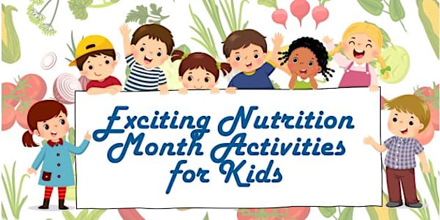 Nutrition Month Activities | Activities for Kids | Twinkl