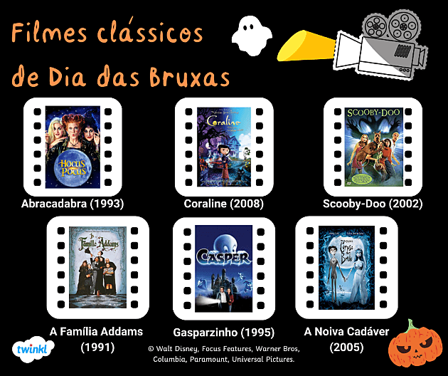 5 dicas de filmes incríveis para assistir em família no halloween –  Printkids