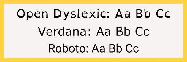 Dyslexia Fonts Which Fonts Best Support Dyslexic Learners With Reading   Fonts Images 2 1695217528 