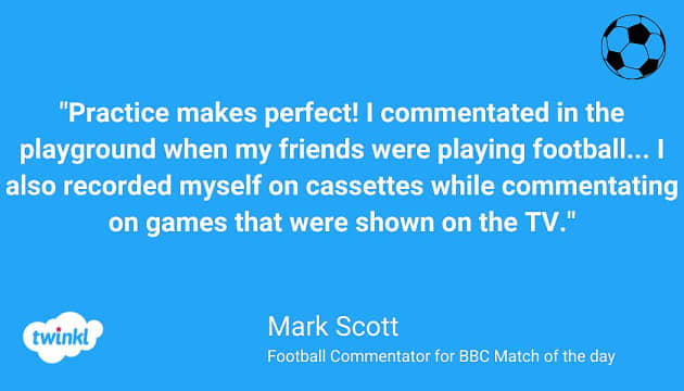 Twinkl Asks ‘How To A Football Commentator’ For Kids