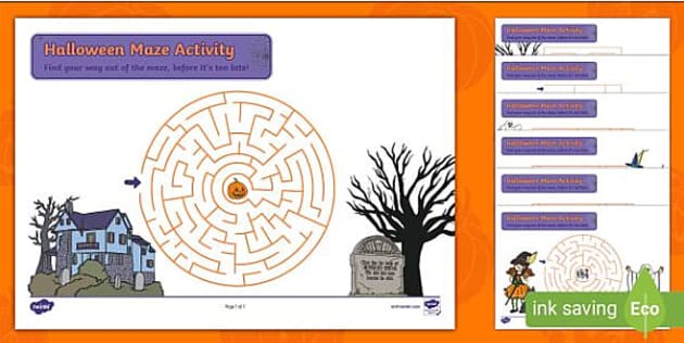 halloween maze