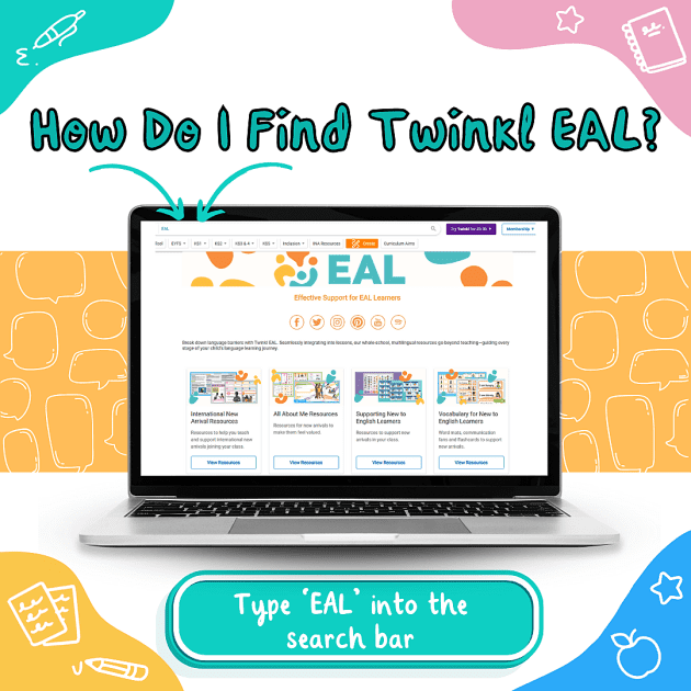 TA Workshop: Effective Support for EAL Learners - EAL Resources and Support