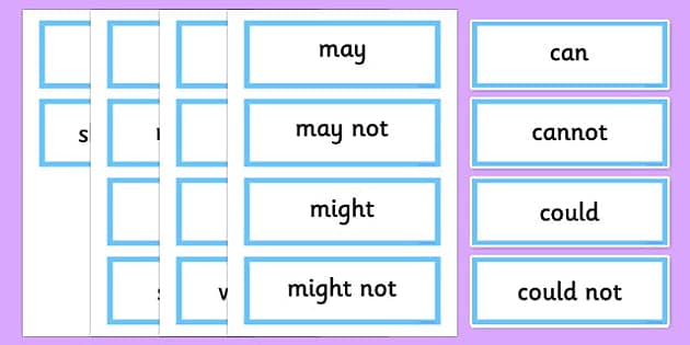 Modal Verbs - steacher