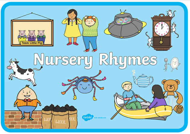 Line Nursery Rhymes And Songs Perfect For Eylf Twinkl