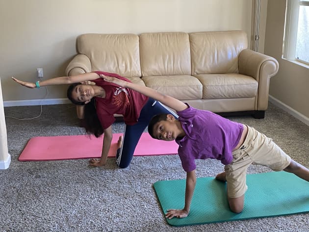 two people yoga poses for kids