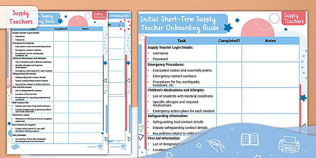 How to Use Our New March Resources as a Supply Teacher