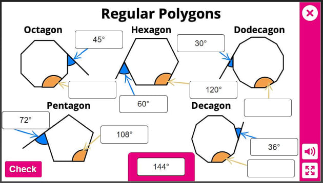 Regular Polygon Interior Angles Types Of Polygons Definition 