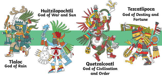 aztec rain god symbol