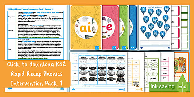 Tutoring Phonics to KS2 Ability Students - Twinkl
