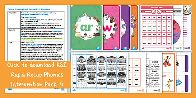 Tutoring Phonics to KS2 Ability Students - Twinkl