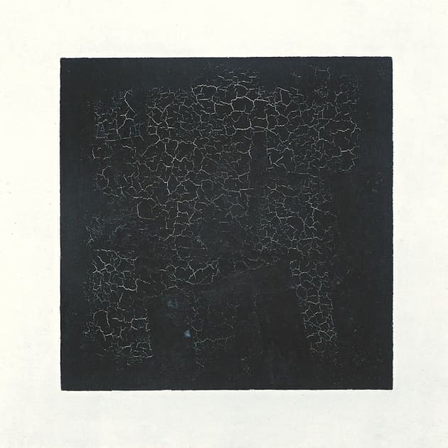 Как выглядит черная картина Teaching Suprematism Simplified Blog Twinkl USA - Twinkl
