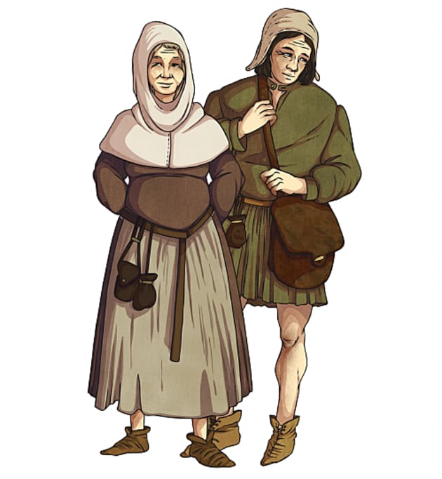 medieval clothing for peasant children