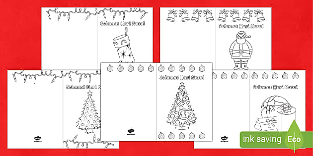 mewarna Hari Krismas