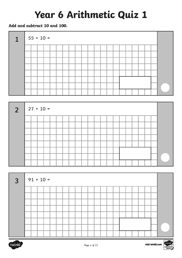 first-grade-mental-math-worksheets