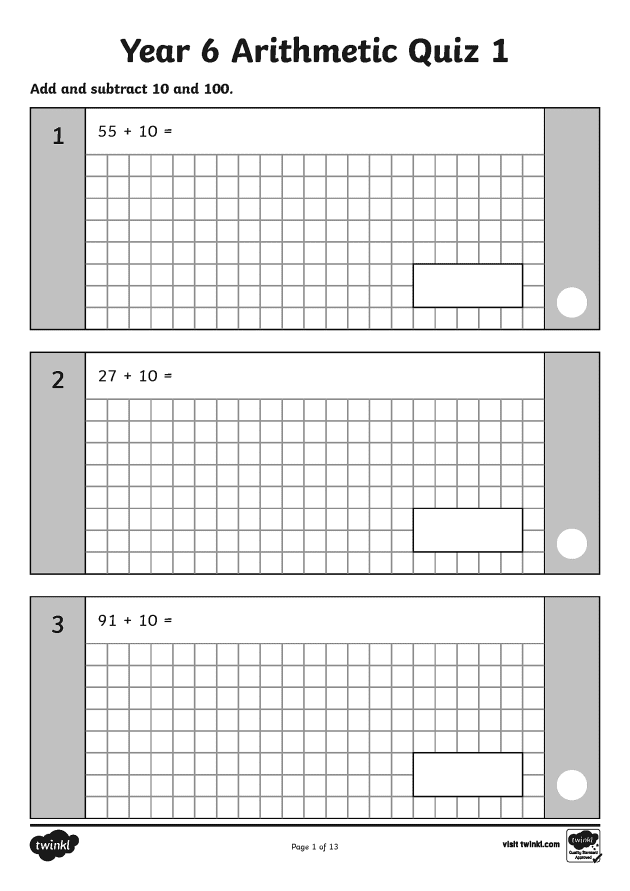 A Parents Guide To The Year 6 SATs Maths Twinkl