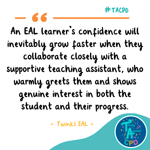 TA CPD: The Vital Role of TAs Supporting Pupils with EAL