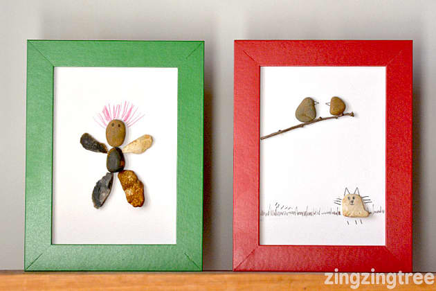 Kids Craft: Indigenous Inspired Good Luck Stones - Red Ted Art - Kids Crafts