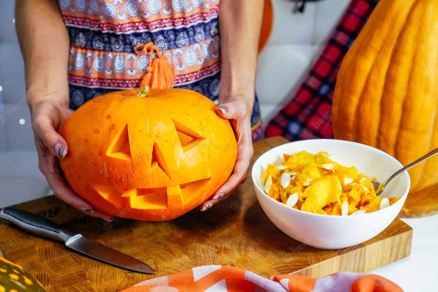 Cómo hacer una calabaza de Halloween en 5 pasos - Twinkl