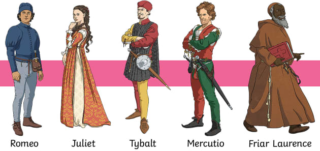 Romeo And Juliet Romeo And Juliet Facts Teaching Wiki   Romeo And Juliet Charaters 1582901544 