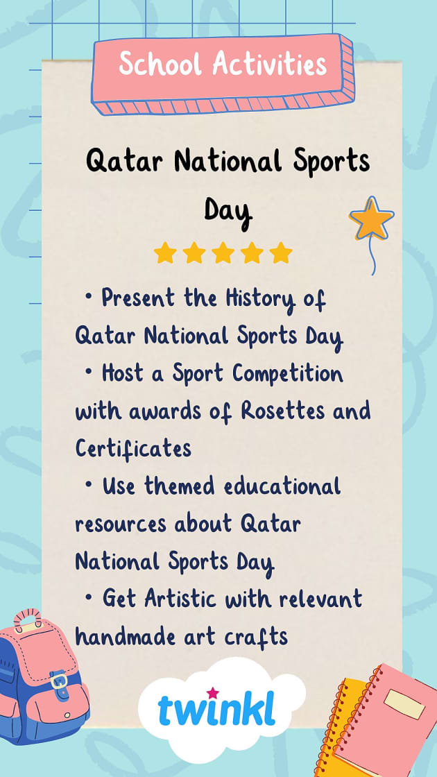 Qatar National Sports Day 2024 February 13 2024 History And Activities   School Activities For Qatar National Sports Day 1675720698 