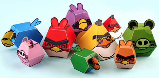 Birds Paper Craft Templates