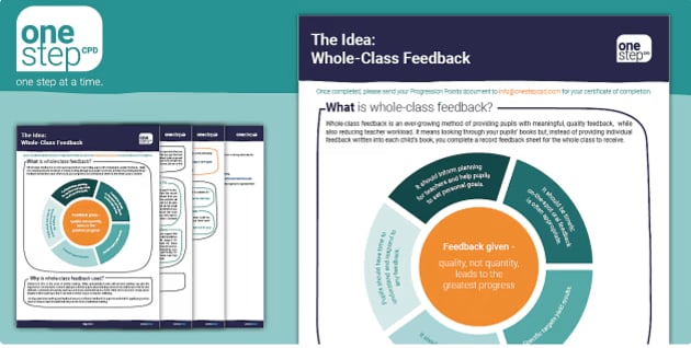 Teacher Feedback Examples - Twinkl